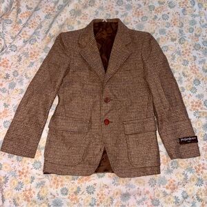 Vintage Yves Saint Laurent kids tweed blazer NWT